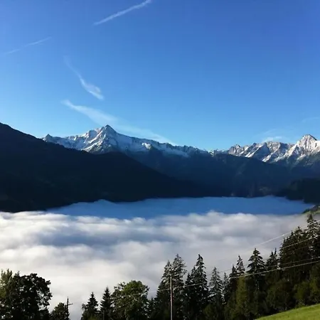 Zillertal Panorama Blick Balkon Sauna