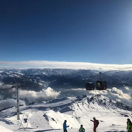 Zillertal Panorama Blick Balkon Sauna