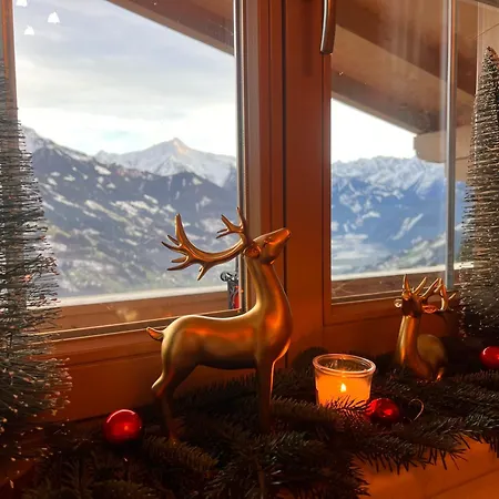 Zillertal Panorama Blick Balkon Sauna Апартаменты