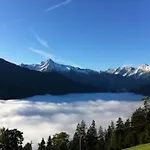 Zillertal Panorama Blick Balkon Sauna