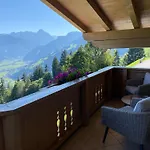 Zillertal Panorama Blick Balkon Sauna Apartman