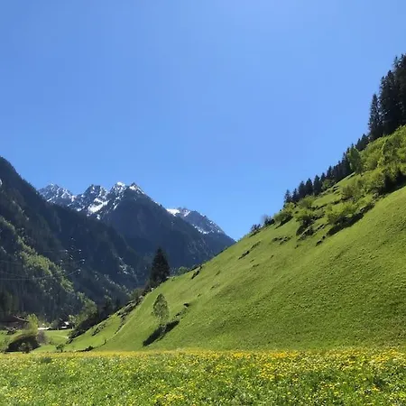 Appartement Zillertal Panorama Blick Balkon Sauna