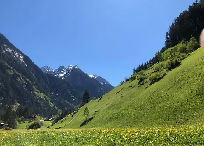 شقة Zillertal Panorama Blick Balkon Sauna