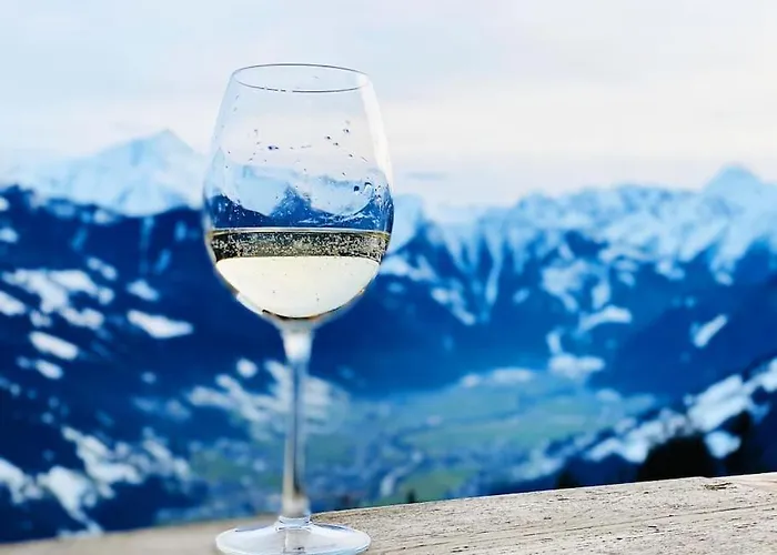 Zillertal Panorama Blick Balkon Sauna شقة *